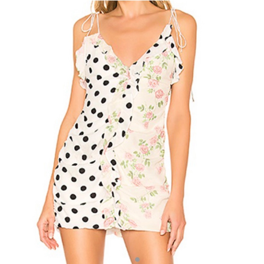 For Love & Lemons Mochi Mini Dress